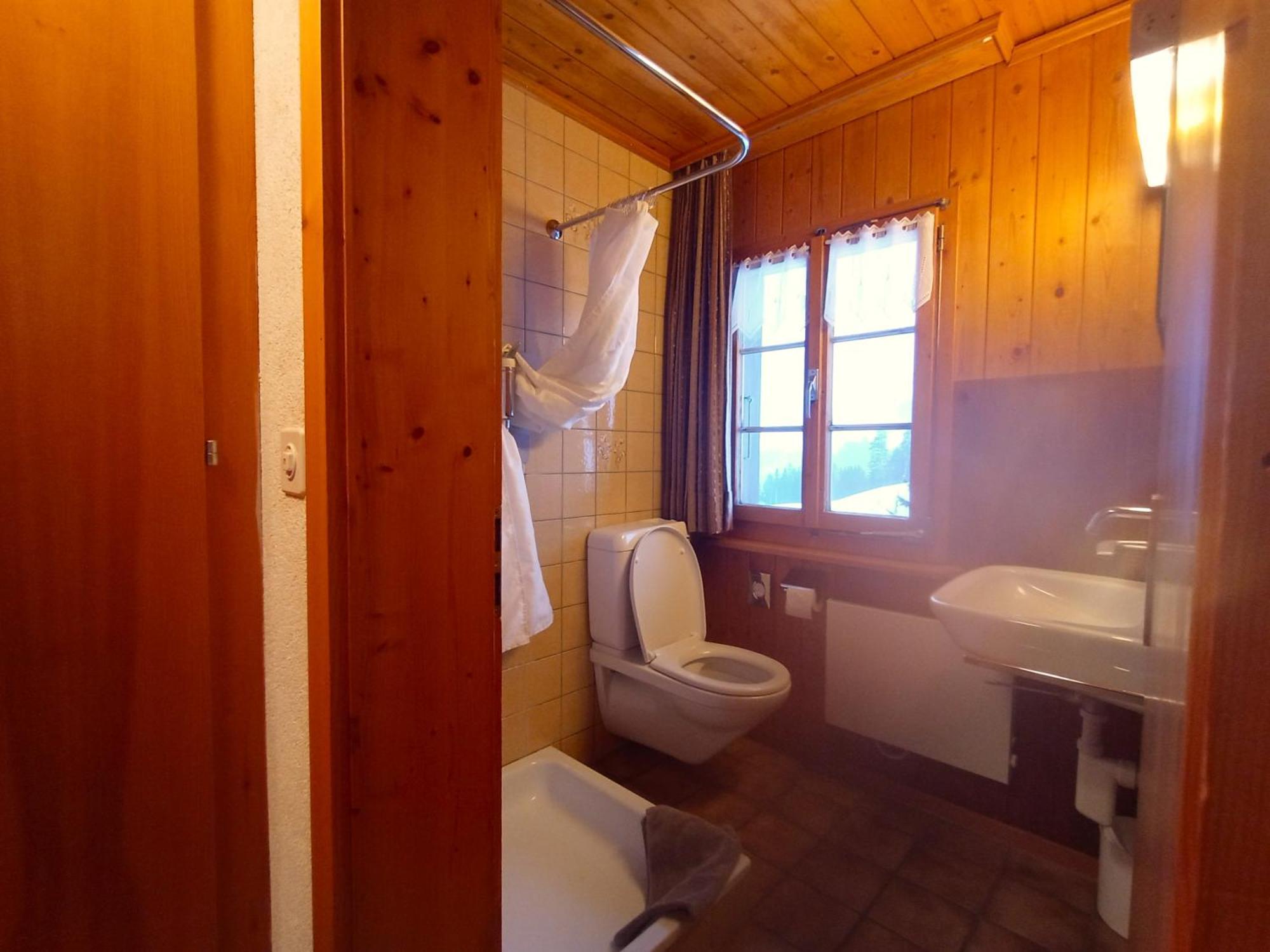 Chambre Double Doppelzimmer Camping Jaunpass Boltigen Екстер'єр фото